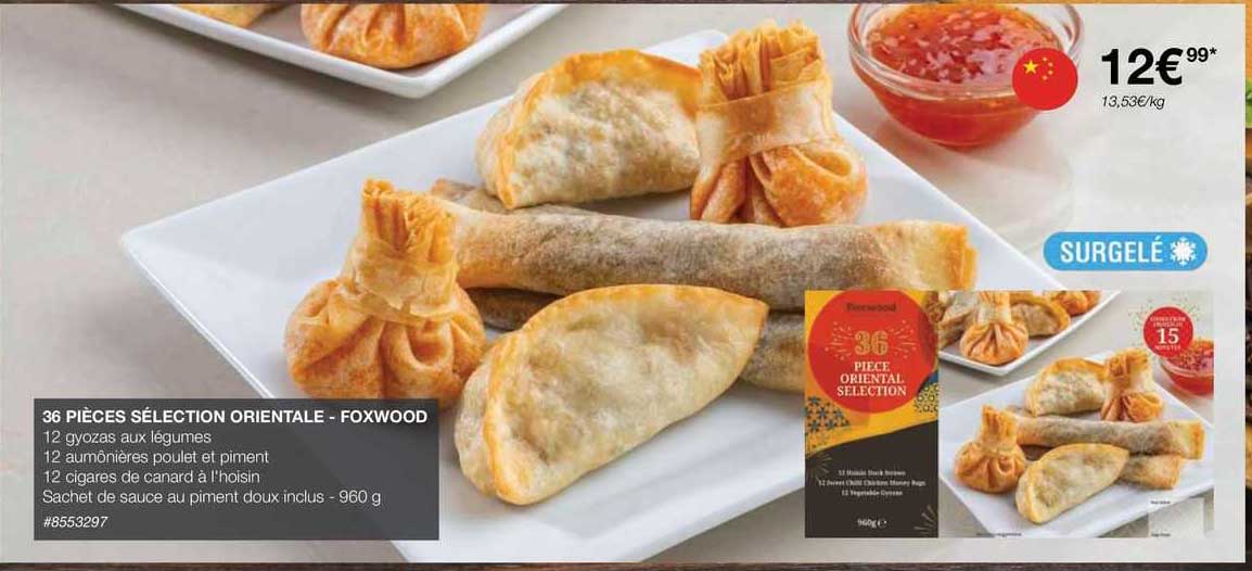 36 Pièces Sélection Orientale - Foxwood