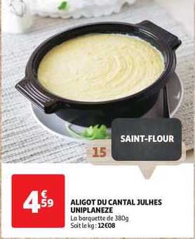 aligot du cantal julhes uniplaneze