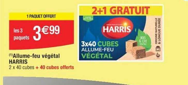 allume-feu végétal harris