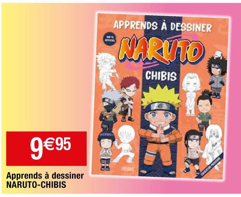 apprends à dessiner naruto-chibis