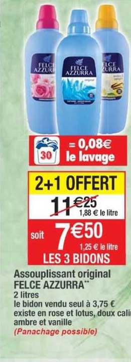 assouplissant original felce azzurra