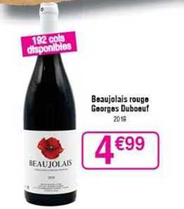 beaujolais rouge georges duboeuf