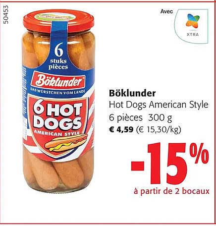 böklunder hot dogs american style