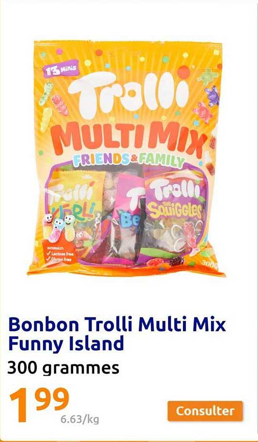 bonbon trolli multi mix funny island