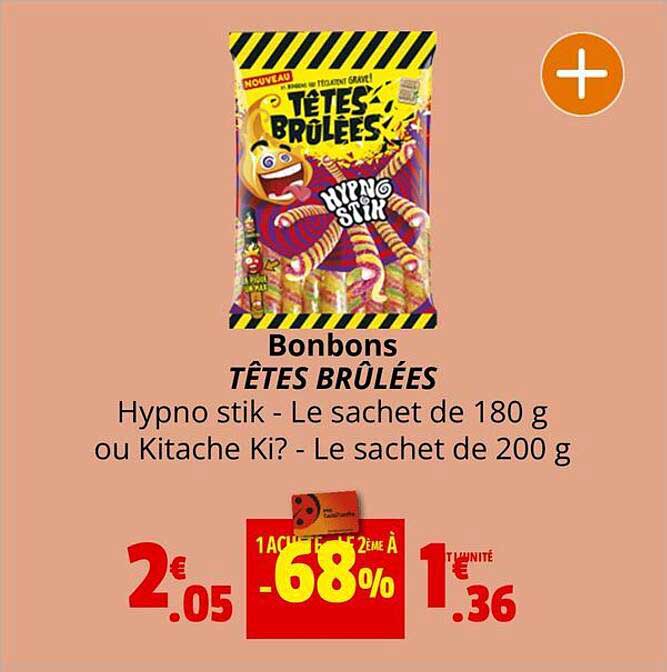 bonbons têtes brûlées