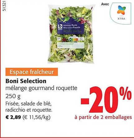 Boni Selection Mélange Gourmend Roquette