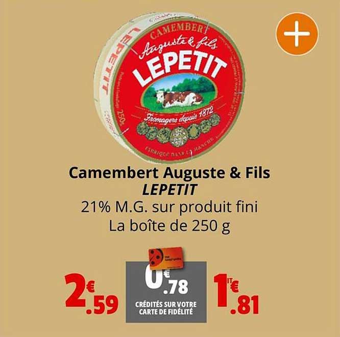 camembert auguste & fils lepetit