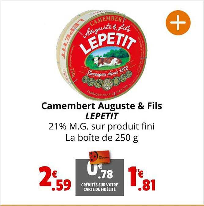 camembert auguste & fils lepetit