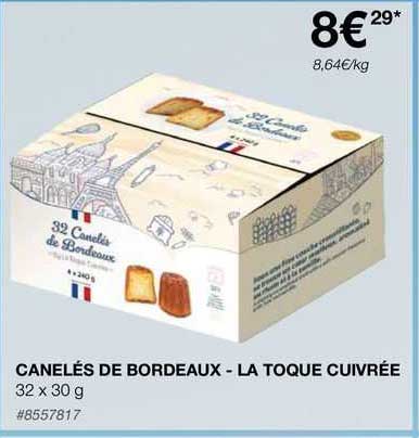 Canelés De Bordeaux - La Toque Cuivrée