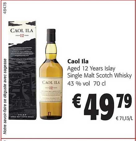 caol ila aged 12 years islay