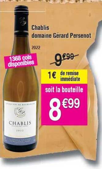 chablis domaine gérard persenot