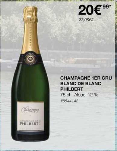 Champagne 1er Cru Blanc De Blanc Philbert