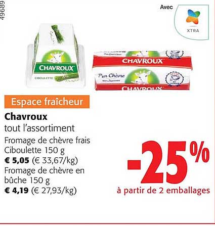 chavroux tout l'assortiment