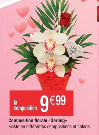 Composition Florale Darling