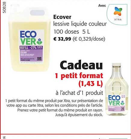 ecover lessive liquide couleur