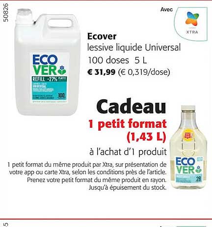 ecover lessive liquide universal
