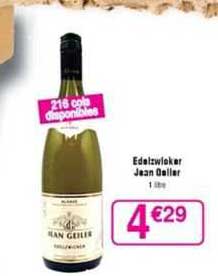 edelzwicker jean geiler