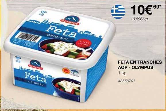feta en tranches aop - olympus
