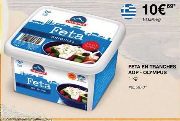 feta en tranches aop - olympus