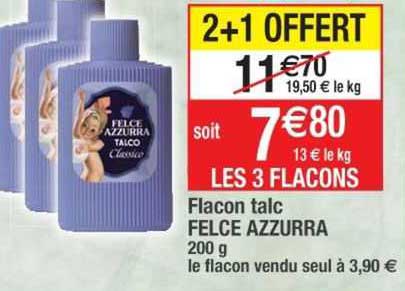 flacon talc felce azzurra
