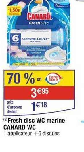 fresh disc wc marine canard wc