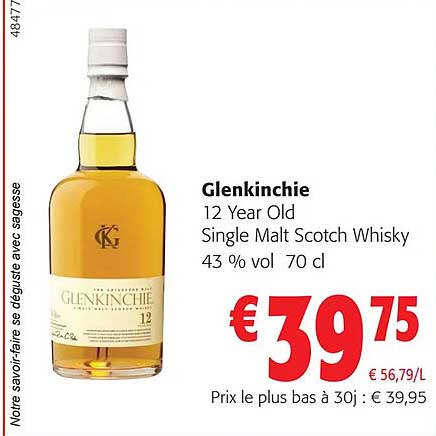 glenkinchie 12 year old