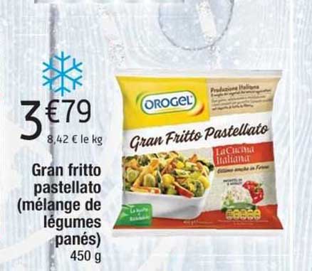 gran fritto pastellato (mélange de légumes panés)