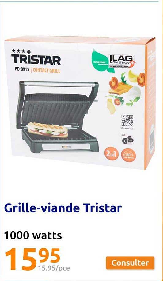 Grille-viande Tristar