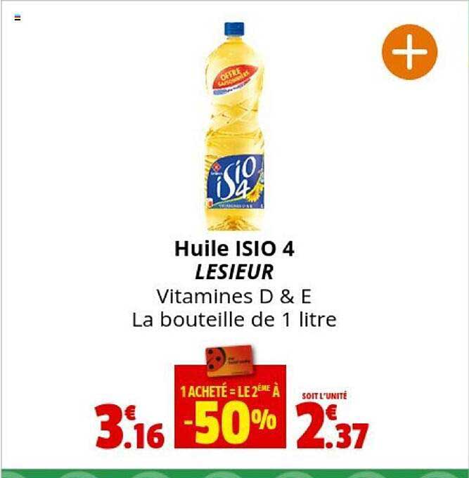 huile isio 4 lesieur