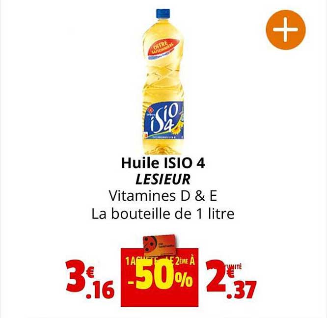 huile isio 4 lesieur