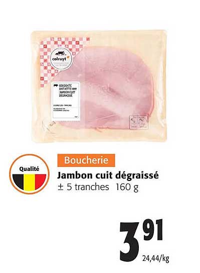 Jambon Cuit Dégraissé