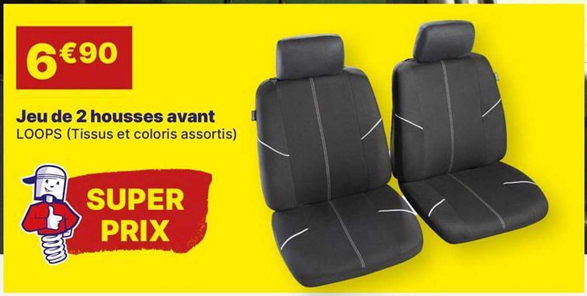 jeu de 2 housses  avant