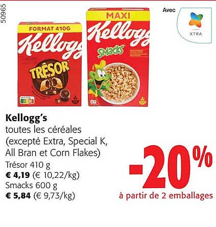 kellogg's toutes les céréales