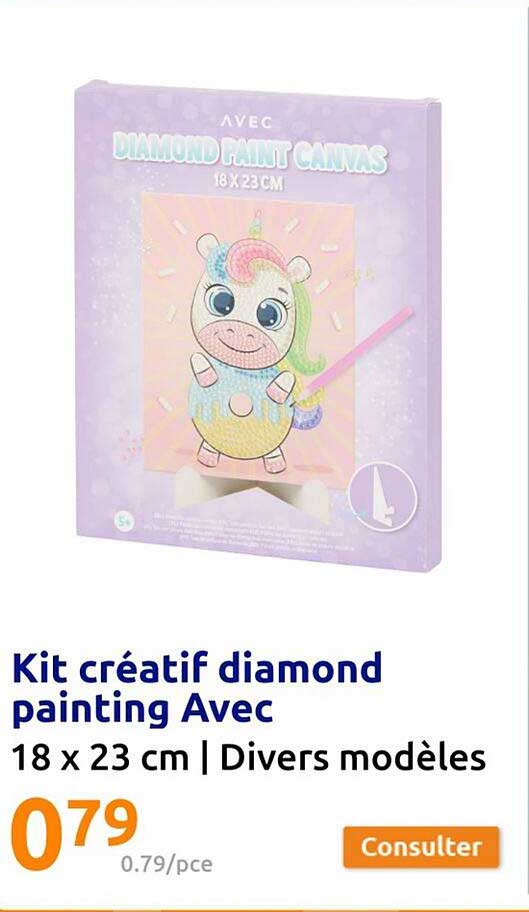 Kit Créatif Diamond Painting Avec