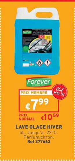 lave glace hiver forever