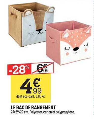 Le Bac De Rangement