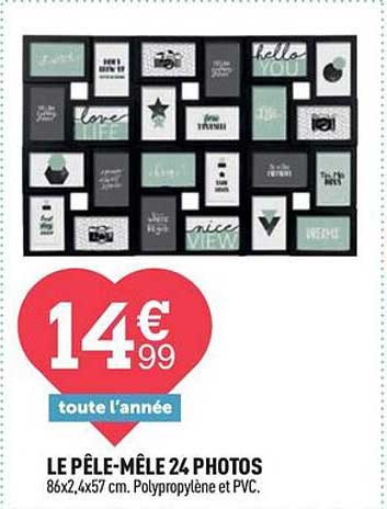 le pêle-mêle 24 photos