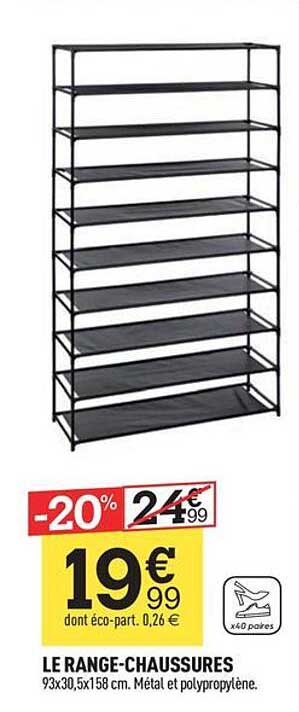le range-chaussures