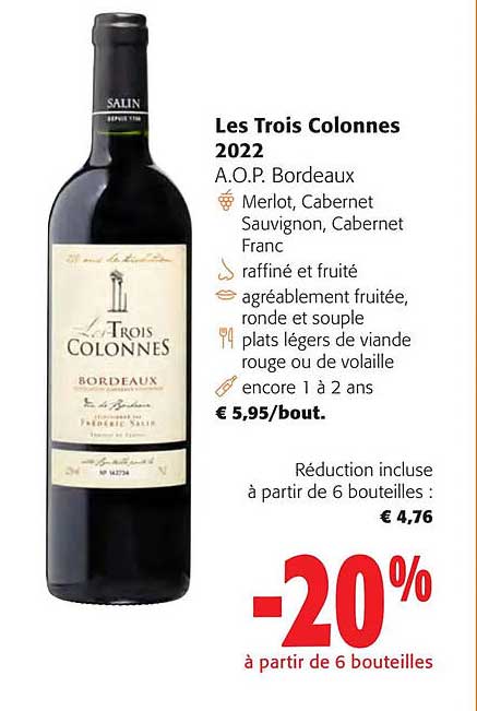 les trois colonnes 2022