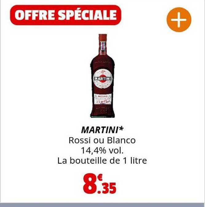 martini rossi ou blanco 14.4% vol.
