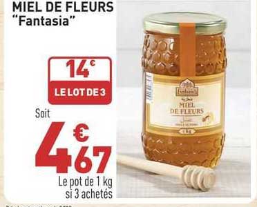 miel de fleurs "fantasia"