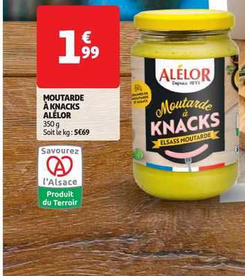 Moutarde à Knacks Alélor