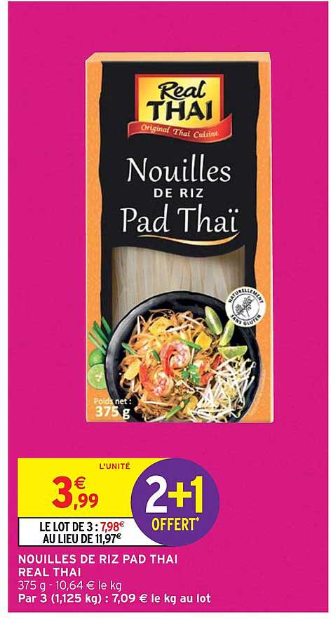 Nouilles De Riz Pad Thai Real Thai