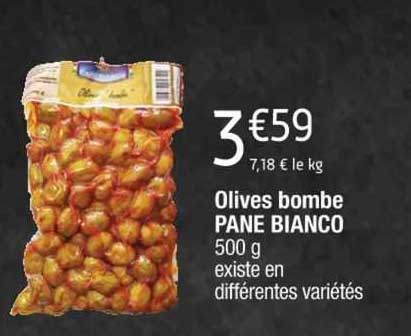 Olives Bombe Pane Bianco