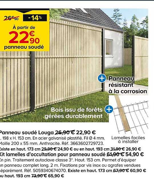 panneau soudé louga