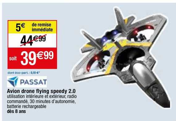 passat avion drone flying speedy 2.0