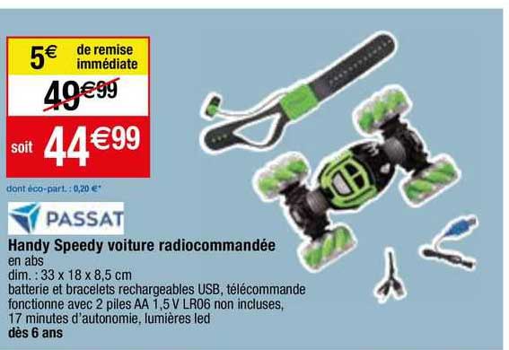 passat handy speedy voiture radiocommandée