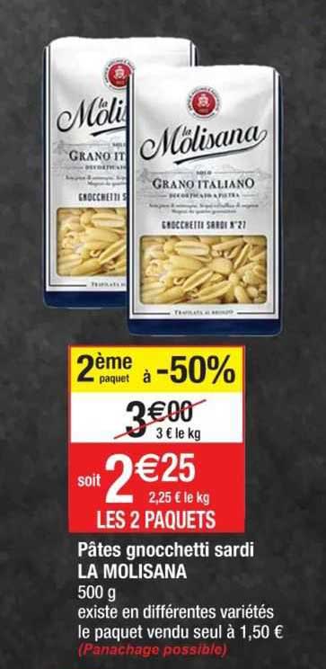 Pâtes Gnocchetti Sardi La Molisana