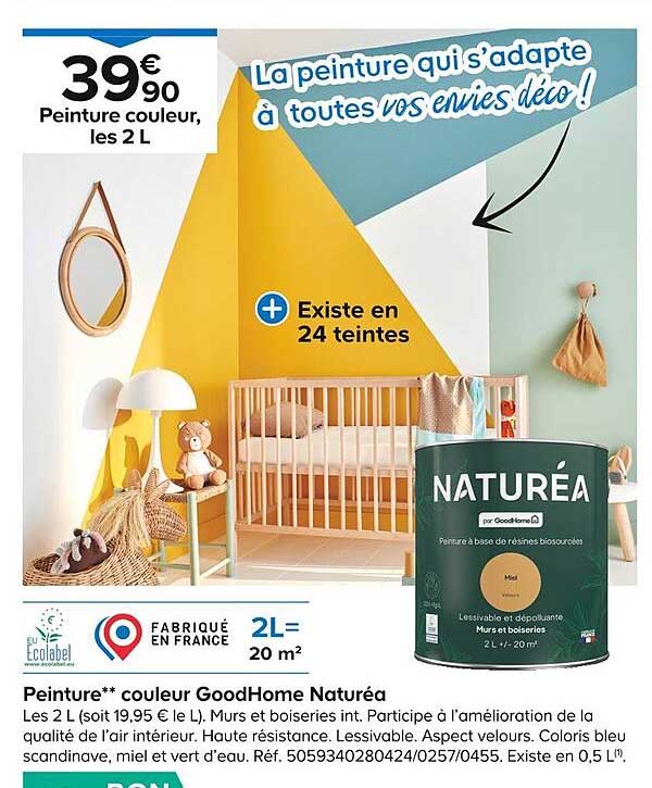 peinture** couleur goodhome naturéa