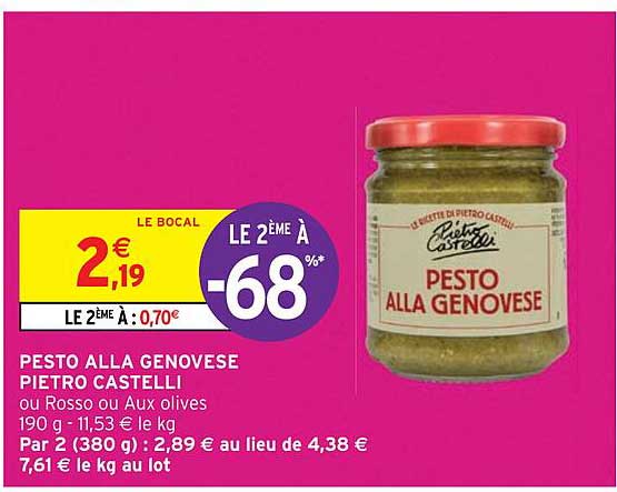 pesto alla genovese pietro castelli